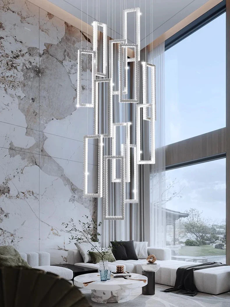 Acai Crystal Multi Pendant Chandelier