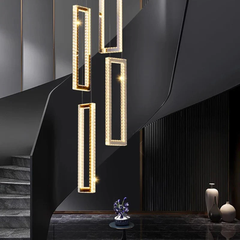 Acai Crystal Multi Pendant Chandelier - Image 7