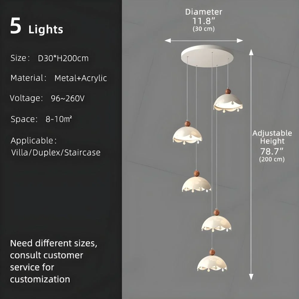 Afen Modern Staircase Chandelier - Image 12