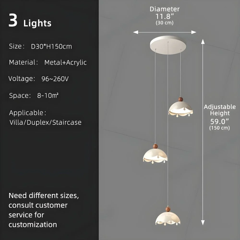 Afen Modern Staircase Chandelier - Image 9