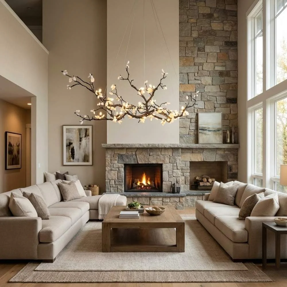 Alba Tree Branch Chandelier - Image 2