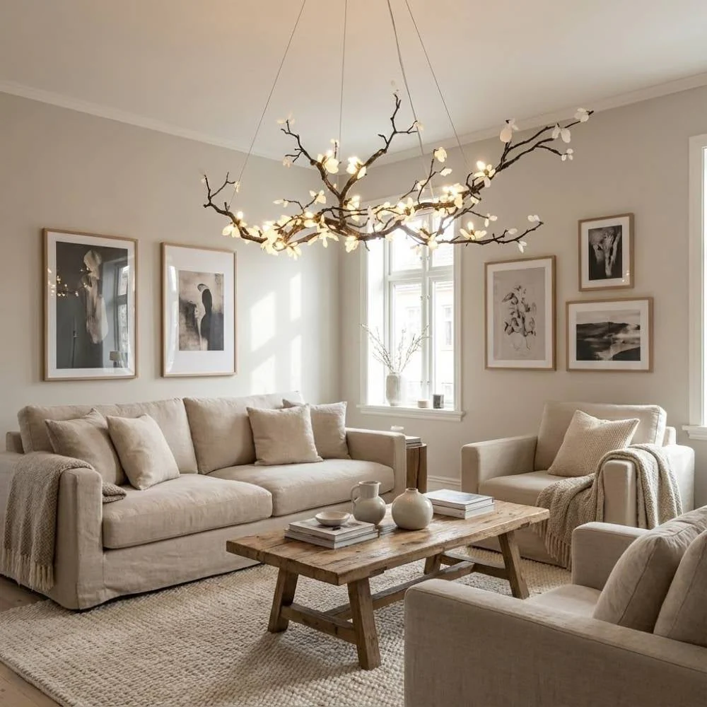 Alba Tree Branch Chandelier - Image 4