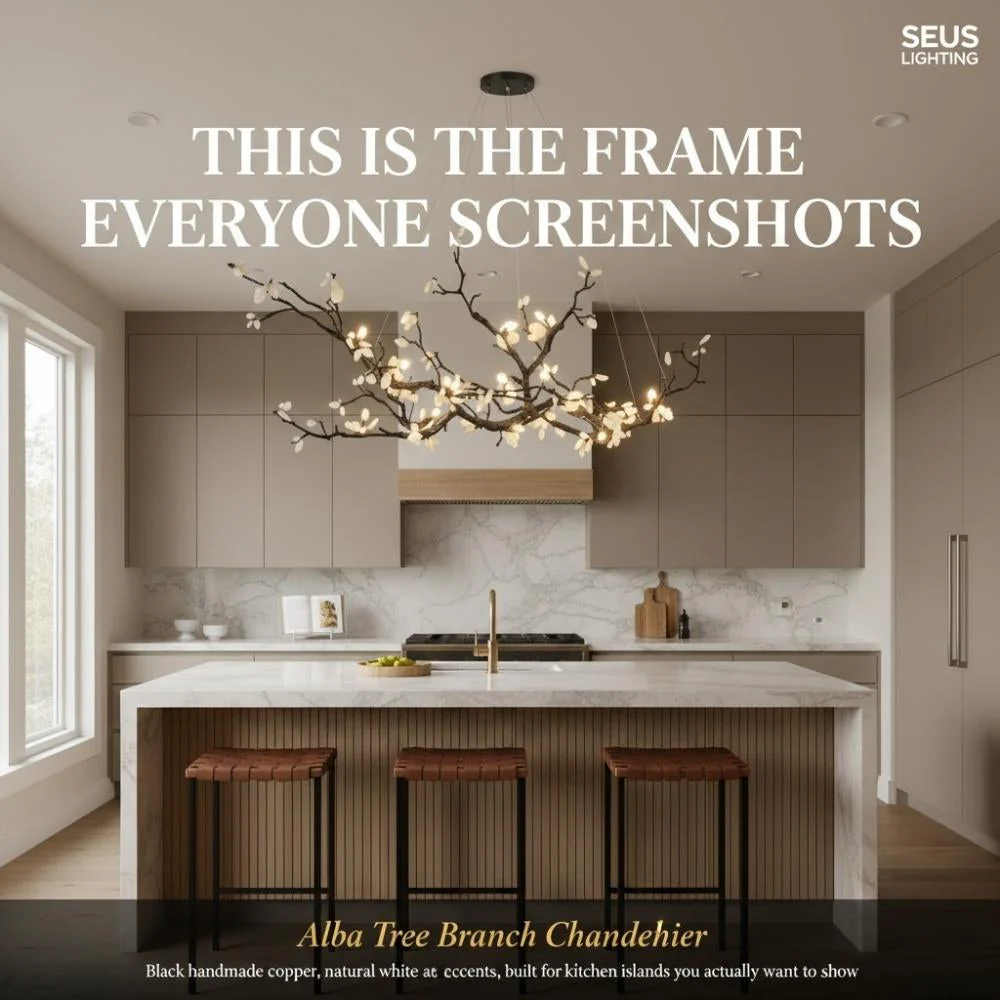 Alba Tree Branch Chandelier - Image 7