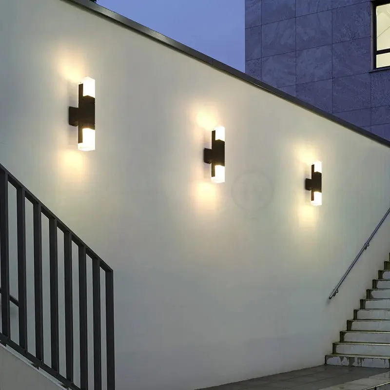 Aluminum Motion Sensor Outdoor Wall Sconce Light - Image 3