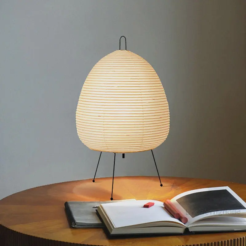 Alya Rice Paper Table Lamp - Image 3