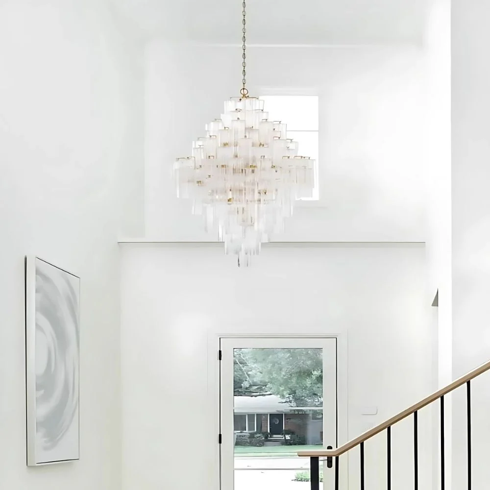 Arcdeco Large Glass Chandelier - Image 10