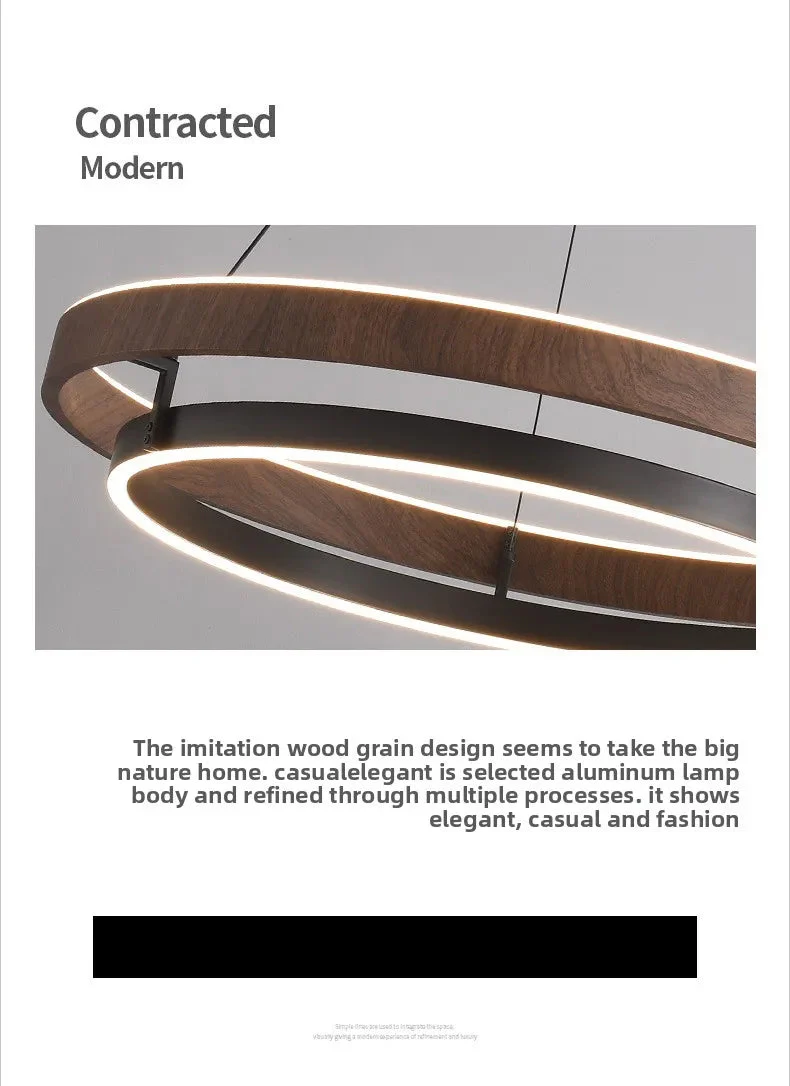 Ardin Minimalist Ring LED Pendant Light - Image 3