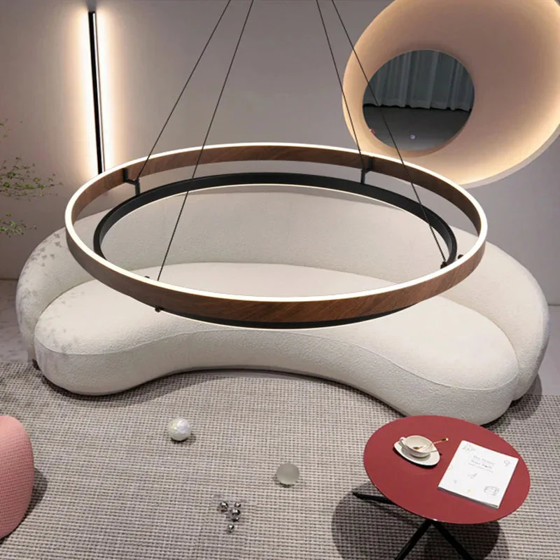 Ardin Minimalist Ring LED Pendant Light - Image 9