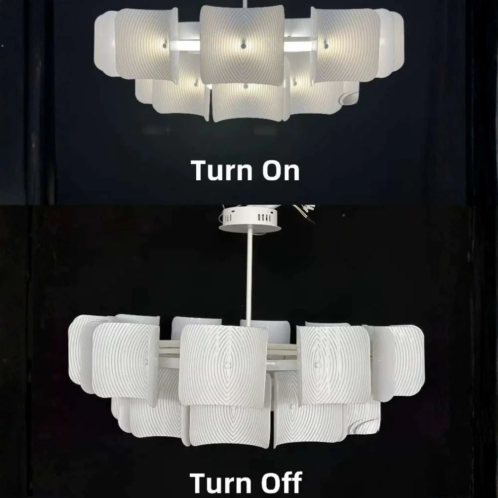 Arten Modern Acrylic Chandelier - Image 16