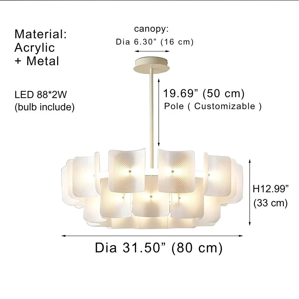 Arten Modern Acrylic Chandelier - Image 19