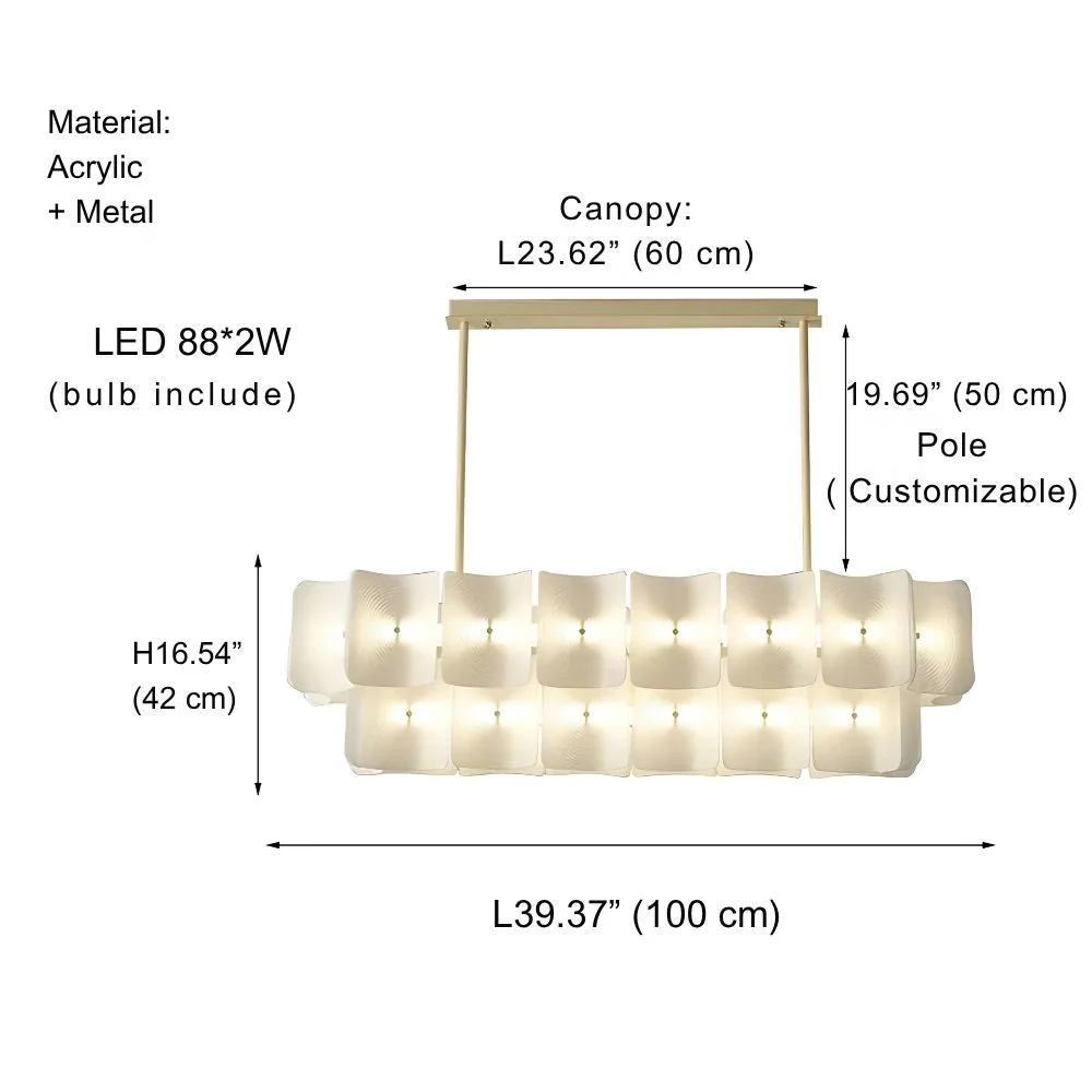 Arten Modern Acrylic Chandelier - Image 21