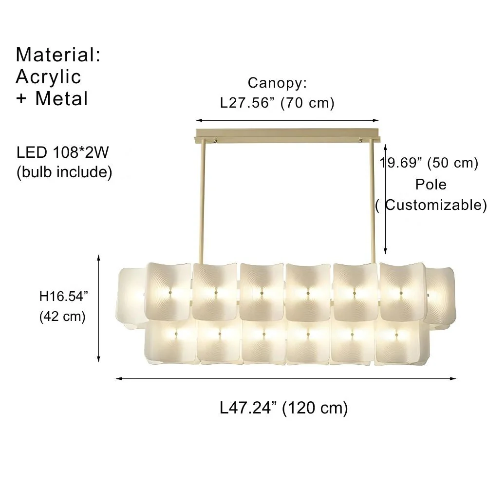 Arten Modern Acrylic Chandelier - Image 22