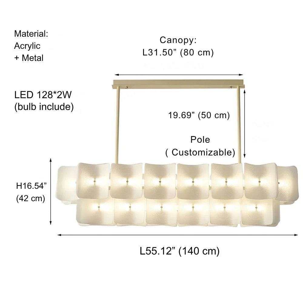 Arten Modern Acrylic Chandelier - Image 23