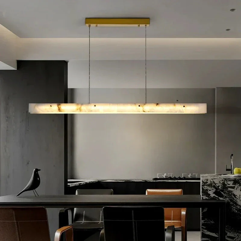 Asna Modern Rectangular Chandelier - Image 3
