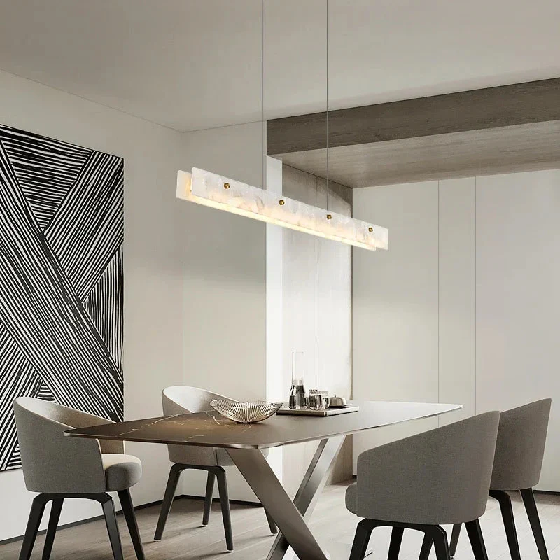 Asna Modern Rectangular Chandelier - Image 4