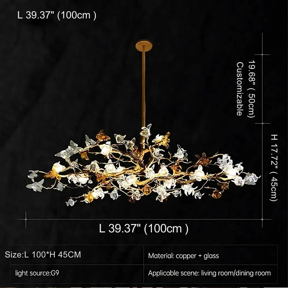 Asut Sculptural Branch Chandelier Lighting - Image 11
