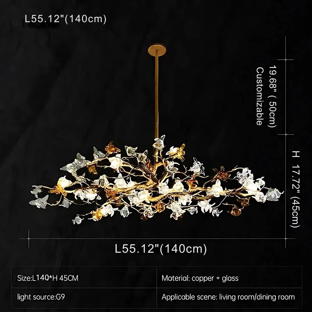 Asut Sculptural Branch Chandelier Lighting - Image 13