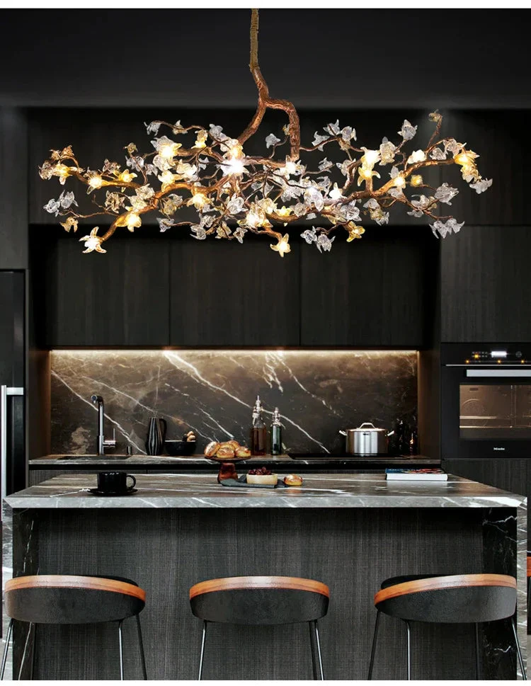 Asut Sculptural Branch Chandelier Lighting - Image 2