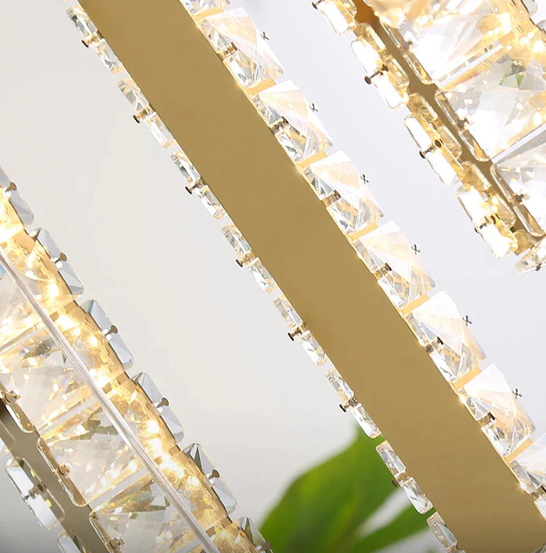 Aten Crystal Staircase Chandelier - Image 11