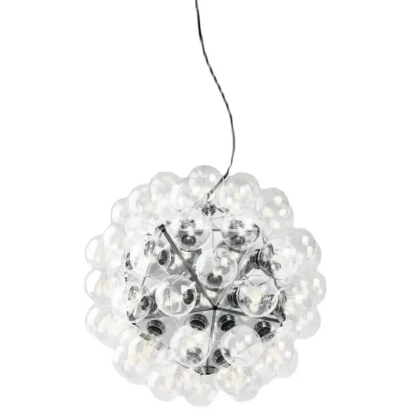 Ayli Clear Glass Bubble Pendant Light - Image 2