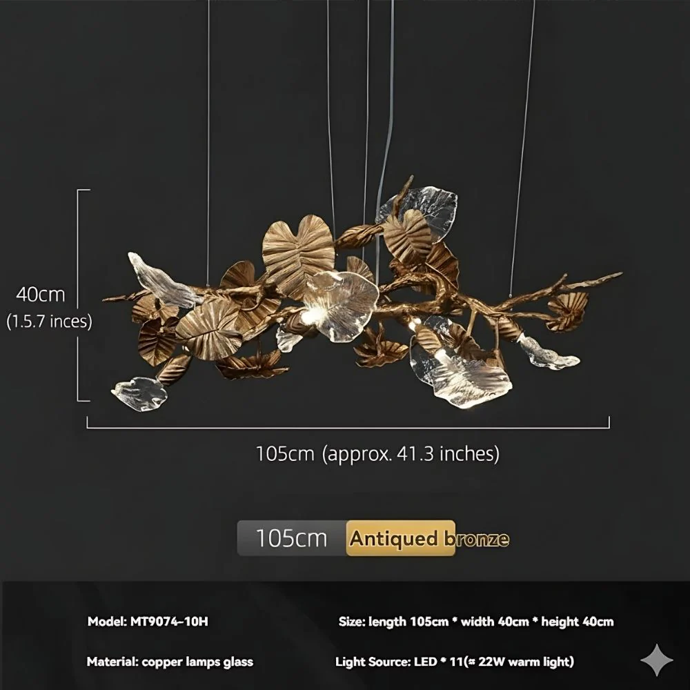 Bedya Linear Branch Chandelier - Image 10