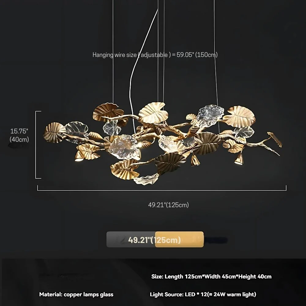 Bedya Linear Branch Chandelier - Image 13