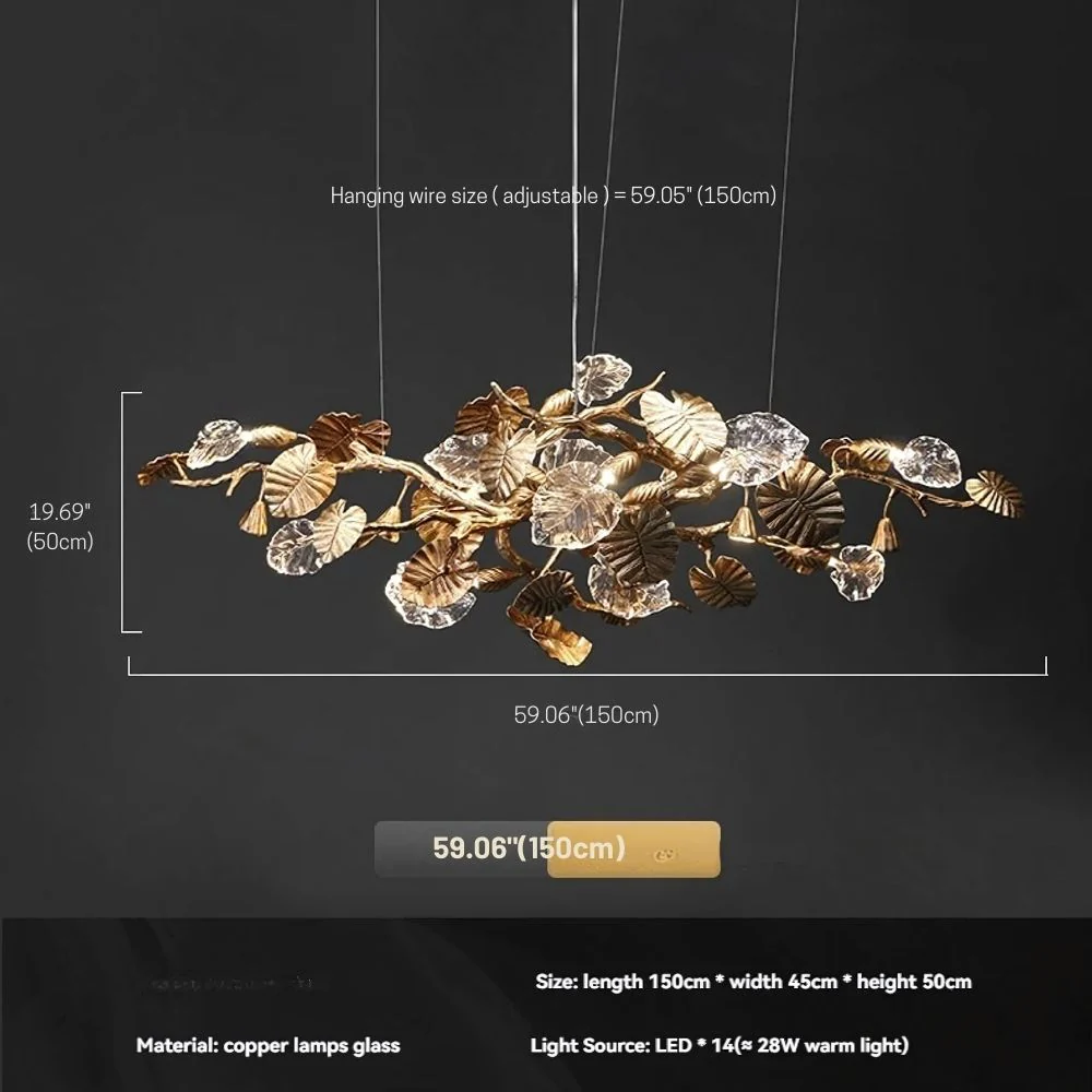 Bedya Linear Branch Chandelier - Image 14