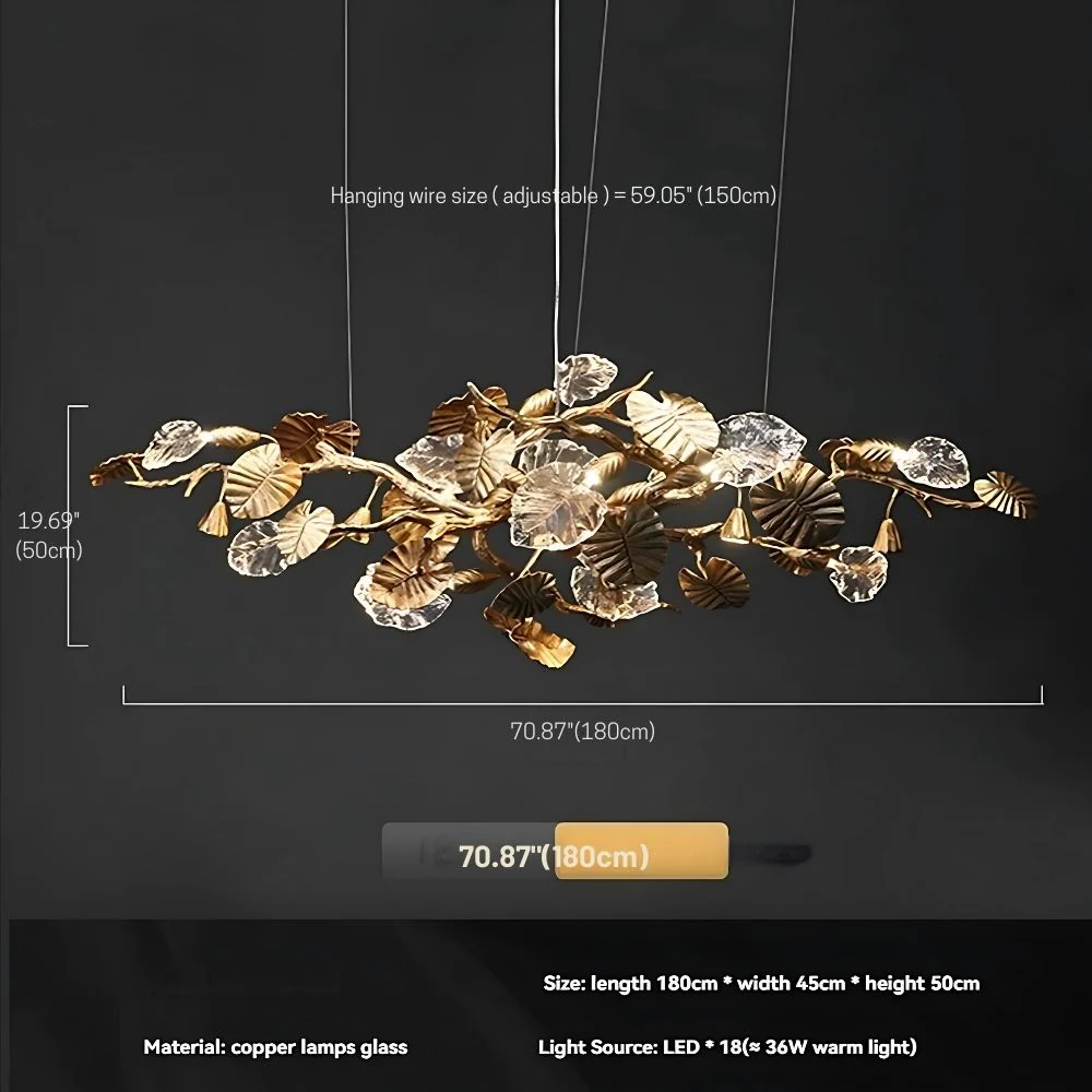 Bedya Linear Branch Chandelier - Image 15