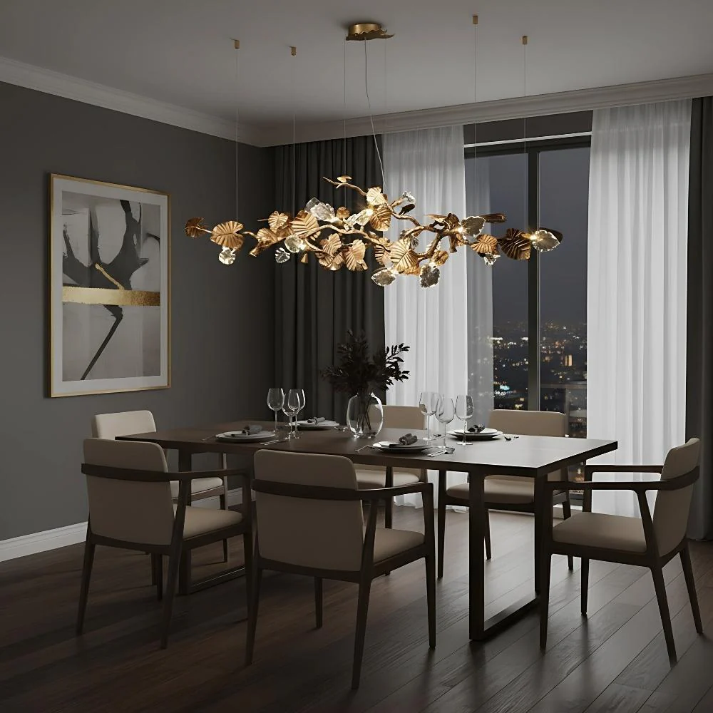 Bedya Linear Branch Chandelier - Image 2