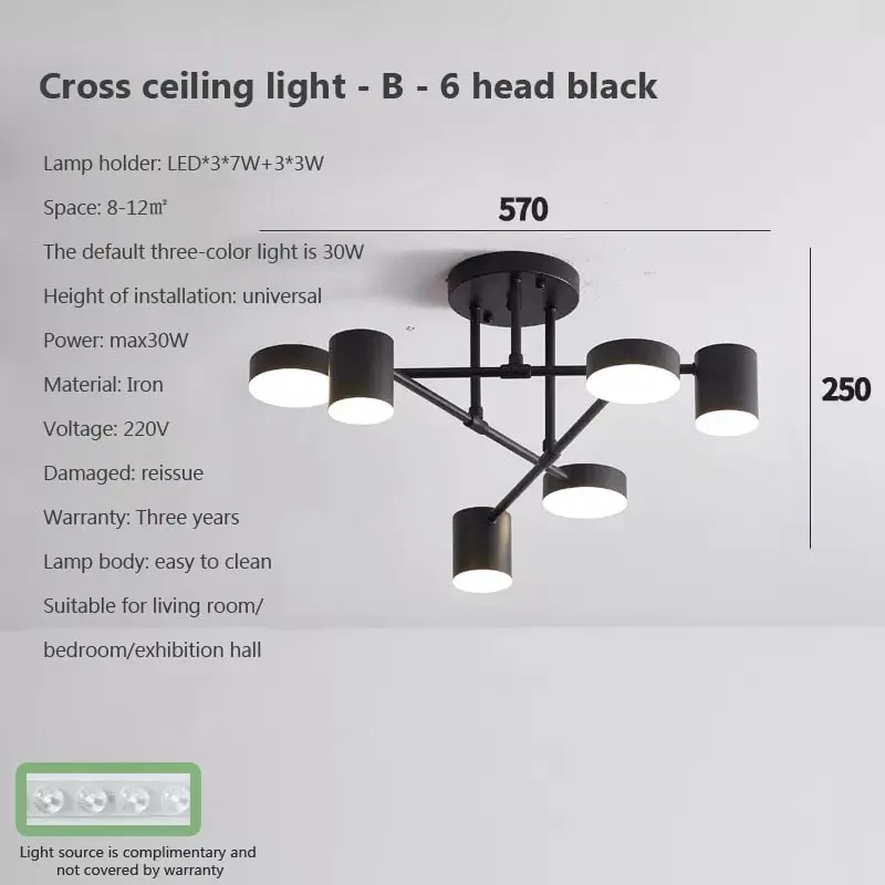Belia Modern Ceiling Chandelier - Image 3
