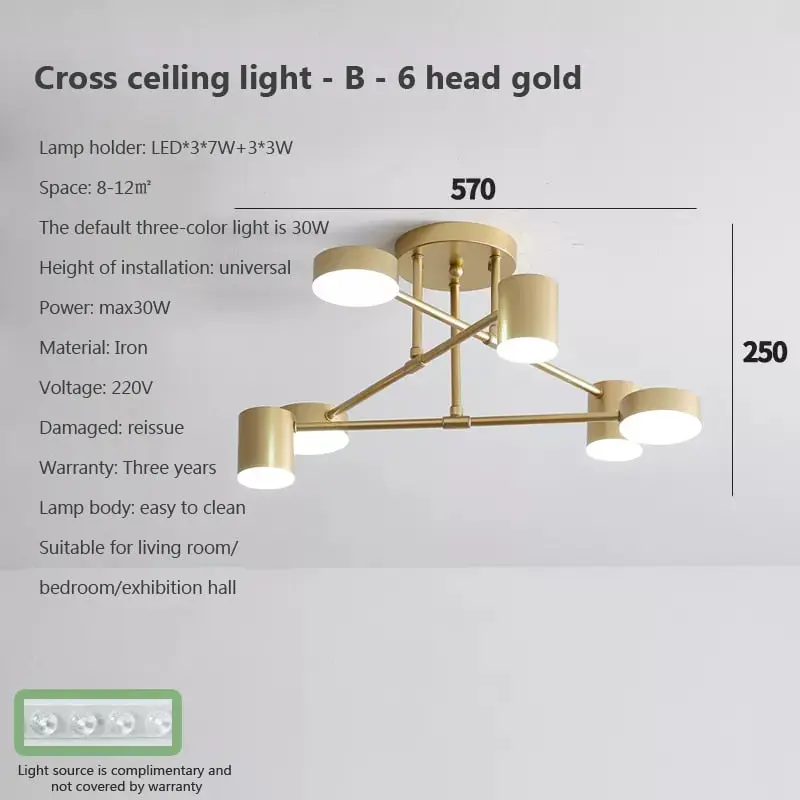 Belia Modern Ceiling Chandelier - Image 4