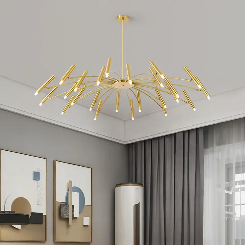 Berny Ceiling Modern Chandelier 12/18/24 Lights - Image 4