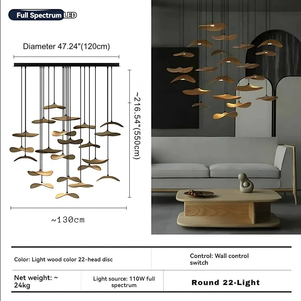 Bidi Multi Light Pendant Chandelier - Image 21