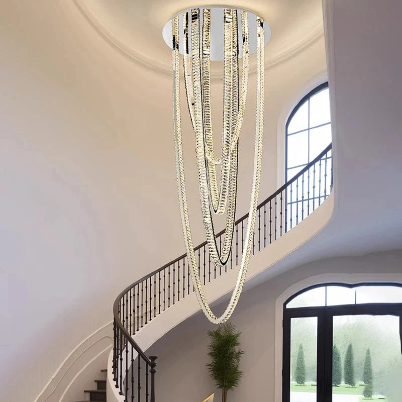 Bix Crystal Hanging Chandelier - Image 2