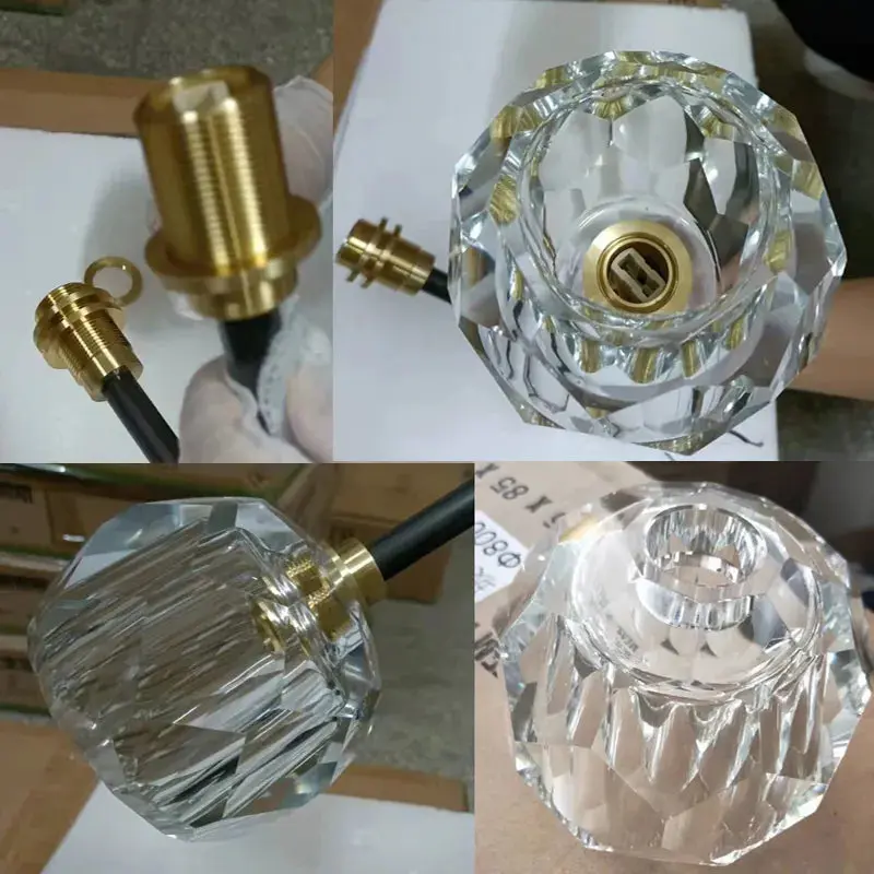 Boule De Style Cristal Chandelier - Image 5