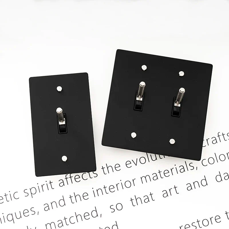 Brass Toggle Light Dimmer & Switch & Wall Plate - 3 Gang - Image 15