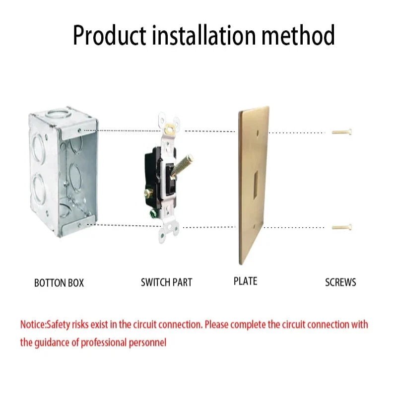 Seus Brass Toggle Light Switch - Image 13