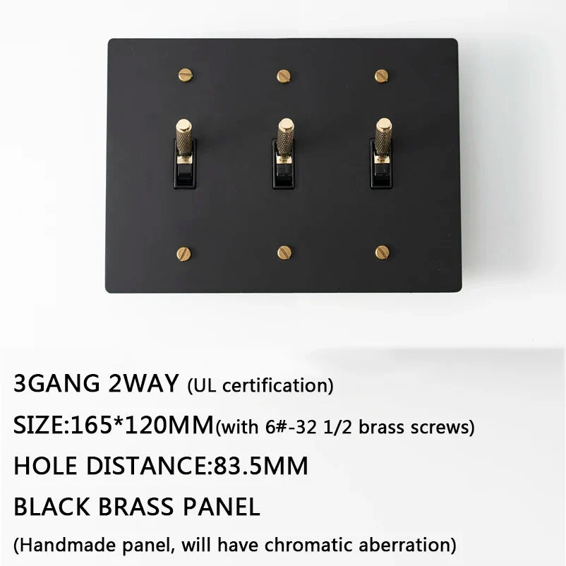 Seus Brass Toggle Light Switch - Image 20