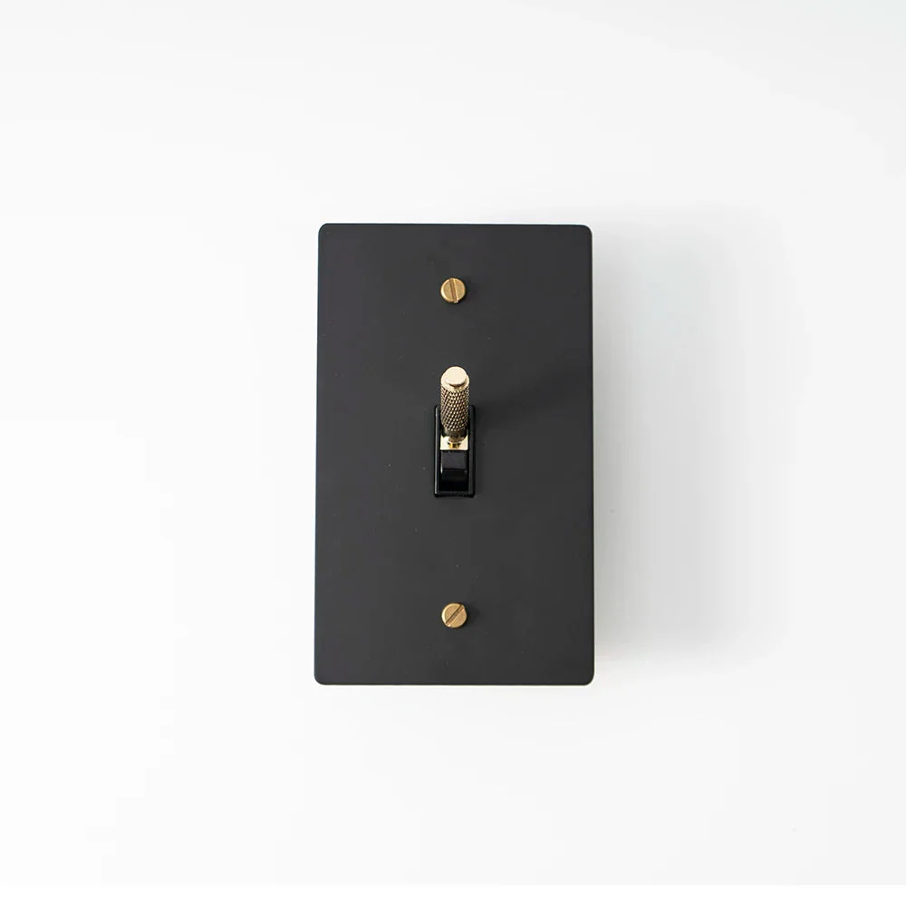 Seus Brass Toggle Light Switch - Image 7