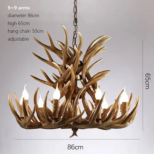 Brielle Modern Antler Chandelier - Image 3