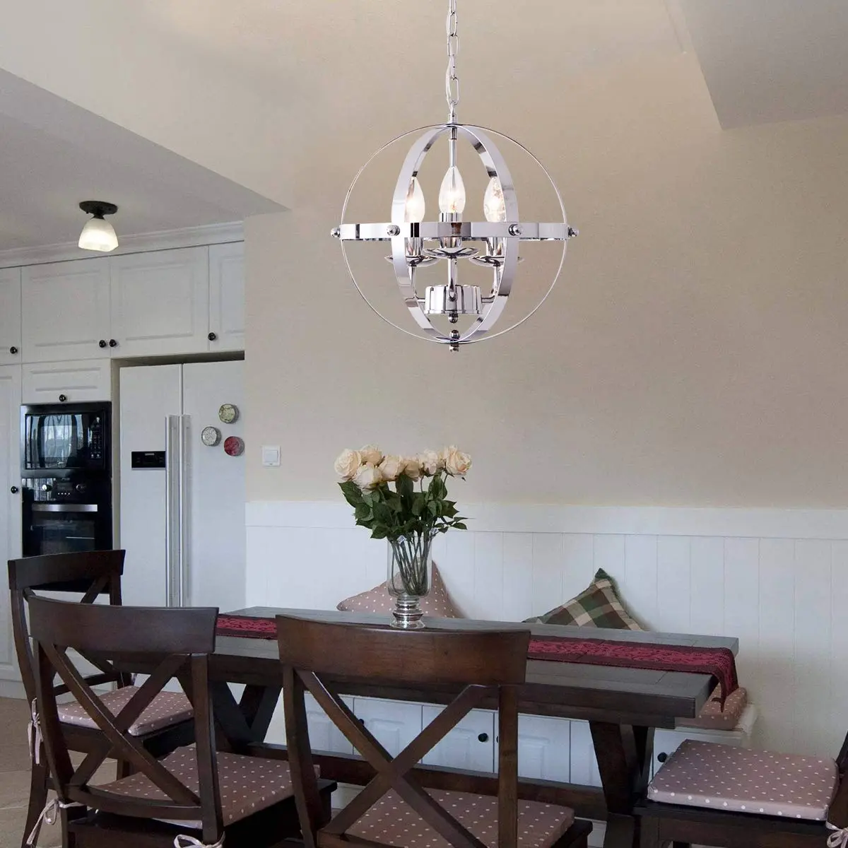 Brielle Vintage Drum Chandelier - Image 5