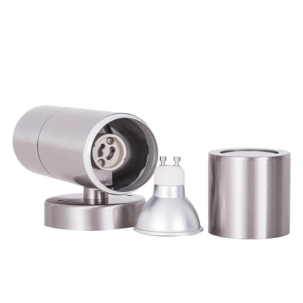 Brushed Nickel Outdoor Wall Lights - Image 3
