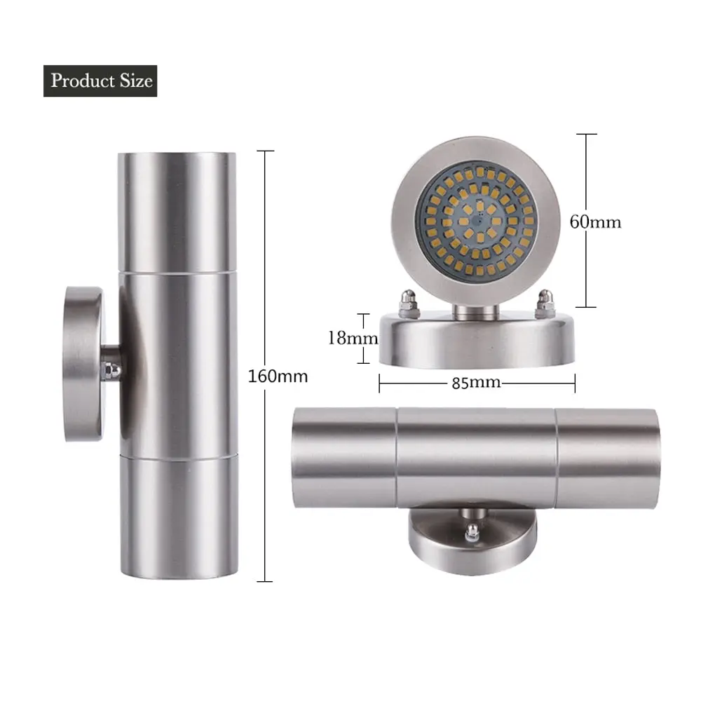Brushed Nickel Outdoor Wall Lights - Image 4