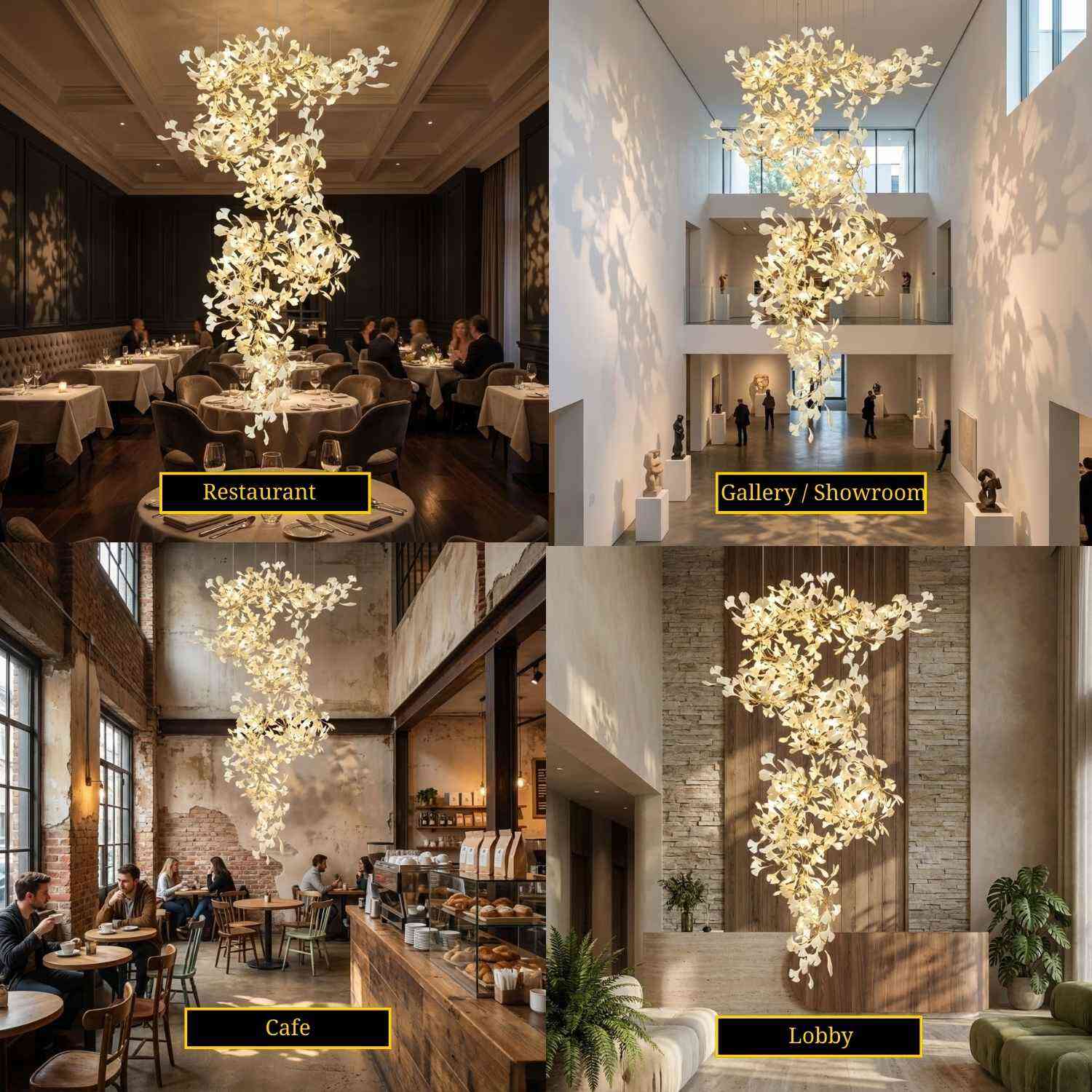 Calla Luxury Staircase Chandelier - Image 10