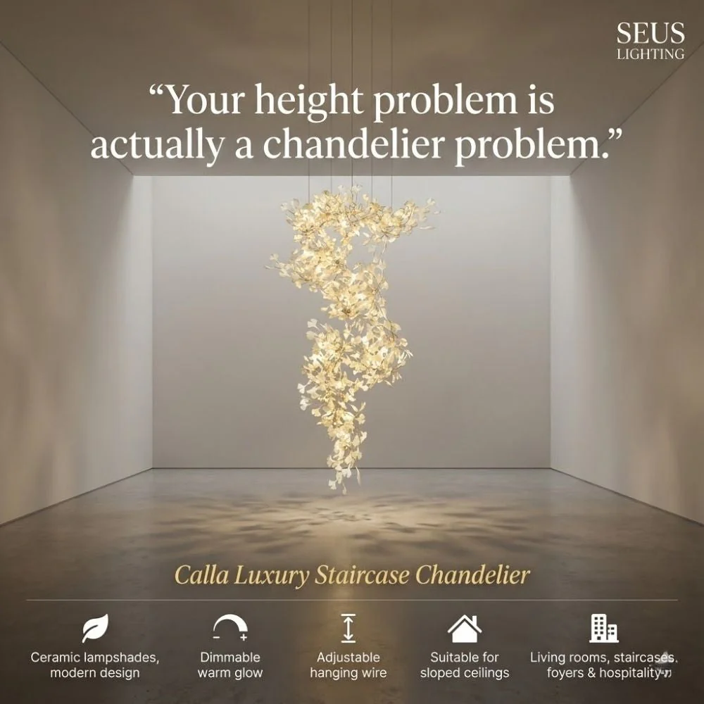 Calla Luxury Staircase Chandelier - Image 8