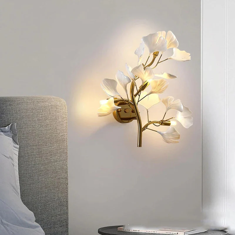 Calla Modern Leaf Wall Lamp - Image 3