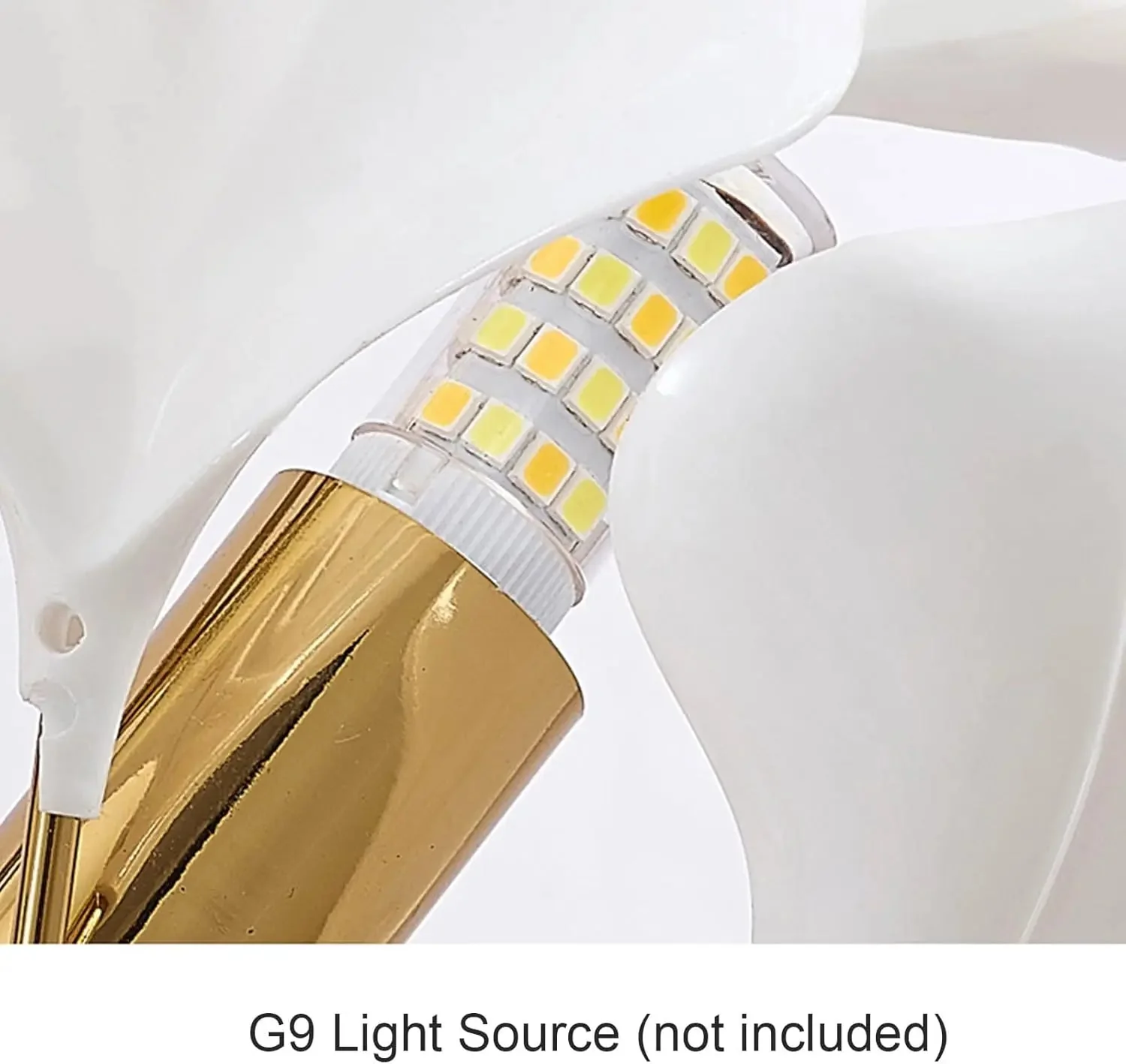 Calla Modern Leaf Wall Lamp - Image 6