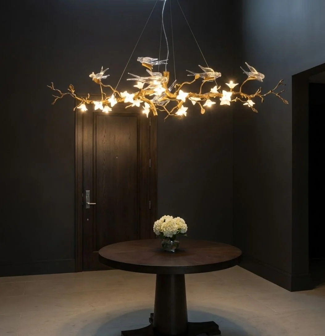 Calyx Bird Branch Chandelier for Dining Room - Image 4