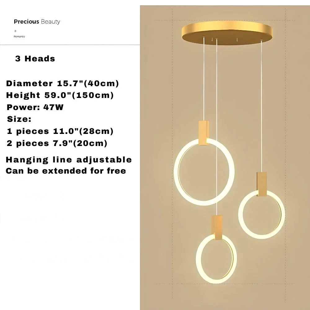 Cedi Led Staircase Chandelier - Image 11