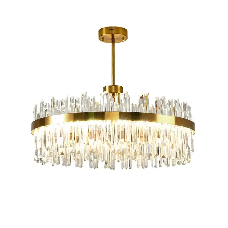 Cesi Foyer Crystal Chandelier Black/Silver/Gold Colours - Image 5